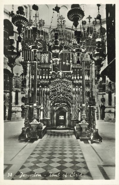 Jeruzalem, Graf van Christus door European Photographer
